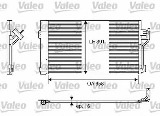 Valeo 817842 Радиатор кондиционера (Конденсатор) 817842: Отличная цена - Купить в Польше на 2407.PL!