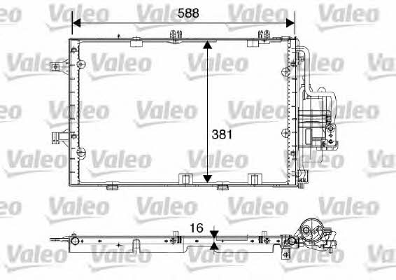 Valeo 817843 Cooler Module 817843: Buy near me in Poland at 2407.PL - Good price!