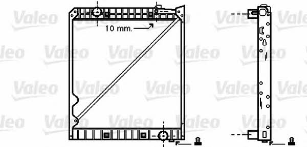 Valeo 733419 Радіатор охолодження двигуна 733419: Приваблива ціна - Купити у Польщі на 2407.PL!