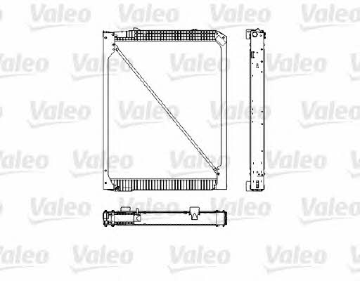 Valeo 733485 Radiator, engine cooling 733485: Buy near me at 2407.PL in Poland at an Affordable price!