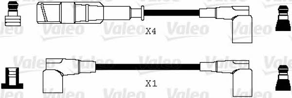 Valeo 346070 Ignition cable kit 346070: Buy near me in Poland at 2407.PL - Good price!
