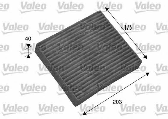 Valeo 698802 Activated Carbon Cabin Filter 698802: Buy near me in Poland at 2407.PL - Good price!