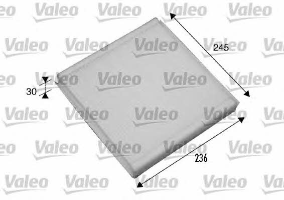 Valeo 698861 Filter, interior air 698861: Buy near me in Poland at 2407.PL - Good price!