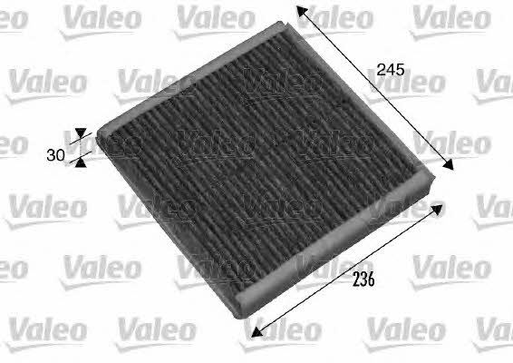 Valeo 698862 Activated Carbon Cabin Filter 698862: Buy near me in Poland at 2407.PL - Good price!