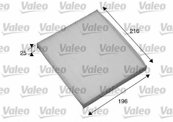 Valeo 698870 Filter, interior air 698870: Buy near me in Poland at 2407.PL - Good price!