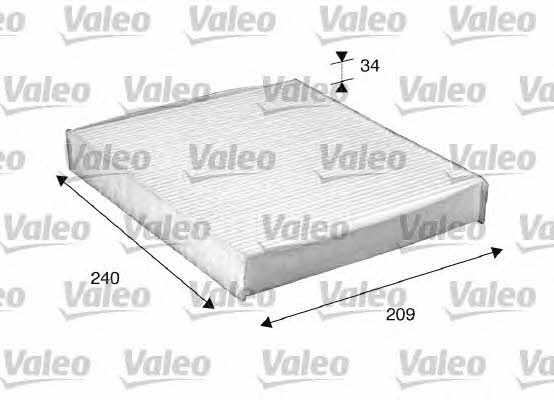Valeo 698882 Filter, interior air 698882: Buy near me at 2407.PL in Poland at an Affordable price!