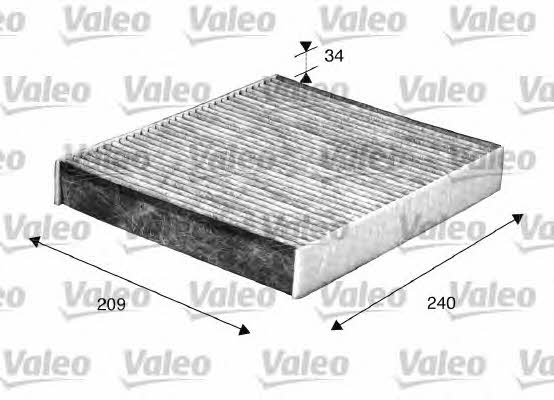 Valeo 698883 Activated Carbon Cabin Filter 698883: Buy near me in Poland at 2407.PL - Good price!
