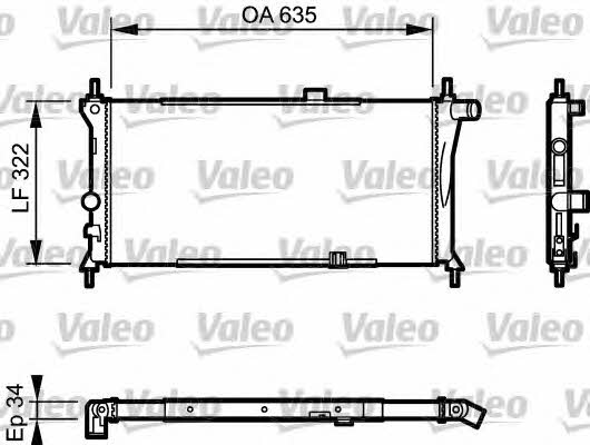 Valeo 730125 Kühler motorkühlung 730125: Kaufen Sie zu einem guten Preis in Polen bei 2407.PL!