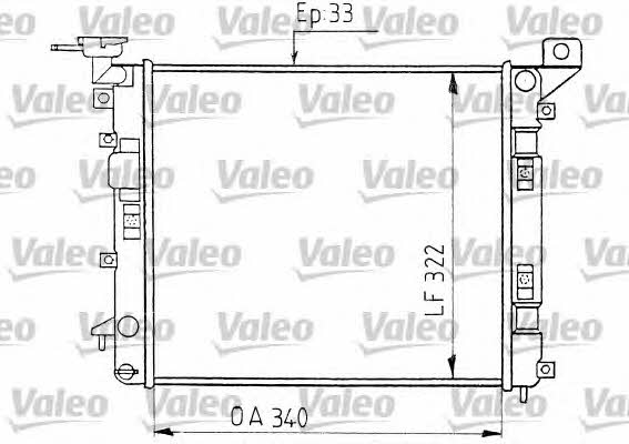 Valeo 730400 Radiator, engine cooling 730400: Buy near me at 2407.PL in Poland at an Affordable price!