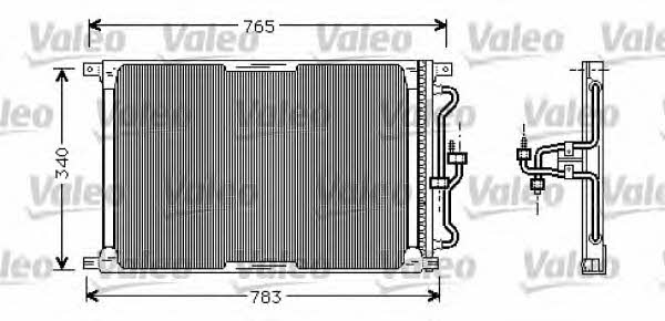 Valeo 818022 Радиатор кондиционера (Конденсатор) 818022: Отличная цена - Купить в Польше на 2407.PL!