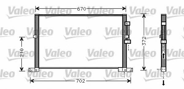 Valeo 818023 Радиатор кондиционера (Конденсатор) 818023: Отличная цена - Купить в Польше на 2407.PL!