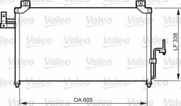 Valeo 818092 Радиатор кондиционера (Конденсатор) 818092: Отличная цена - Купить в Польше на 2407.PL!
