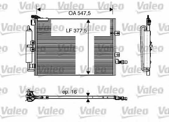Valeo 818166 Cooler Module 818166: Buy near me in Poland at 2407.PL - Good price!