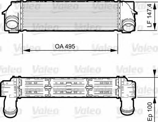 Valeo 818253 Интеркулер 818253: Отличная цена - Купить в Польше на 2407.PL!