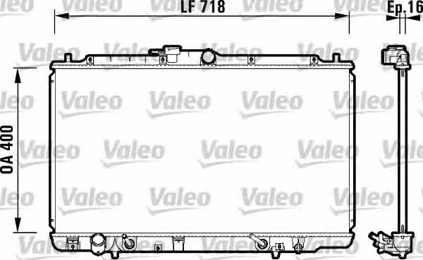 Valeo 734113 Chłodnica, układ chłodzenia silnika 734113: Dobra cena w Polsce na 2407.PL - Kup Teraz!