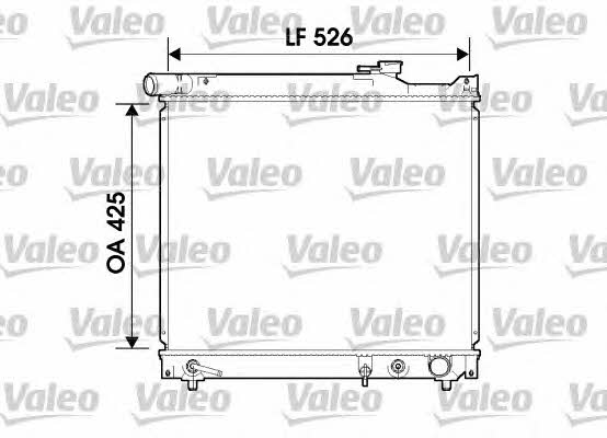 Valeo 734214 Radiator, engine cooling 734214: Buy near me at 2407.PL in Poland at an Affordable price!