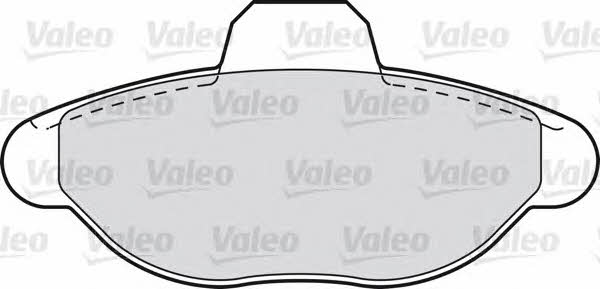 Valeo 598011 Тормозные колодки дисковые, комплект 598011: Купить в Польше - Отличная цена на 2407.PL!