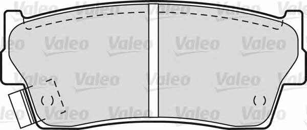 Valeo 598023 Тормозные колодки дисковые, комплект 598023: Отличная цена - Купить в Польше на 2407.PL!