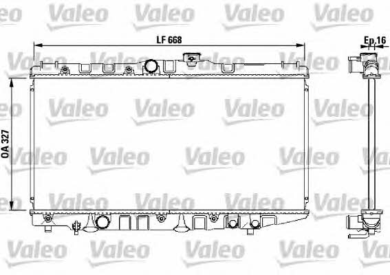 Valeo 730471 Kühler motorkühlung 730471: Kaufen Sie zu einem guten Preis in Polen bei 2407.PL!