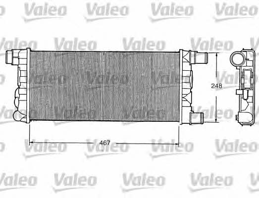 Valeo 730520 Радиатор охлаждения двигателя 730520: Отличная цена - Купить в Польше на 2407.PL!