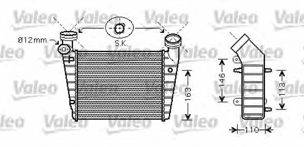 Valeo 818720 Intercooler, charger 818720: Buy near me in Poland at 2407.PL - Good price!