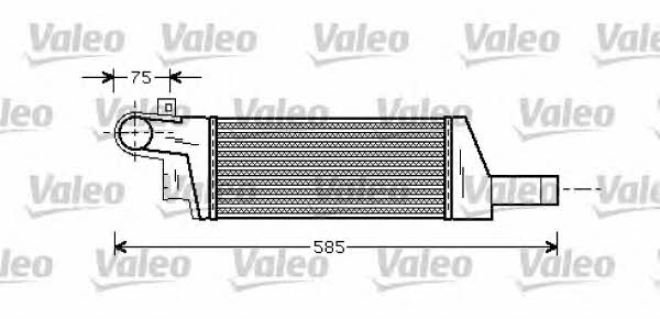 Valeo 818728 Intercooler, charger 818728: Buy near me in Poland at 2407.PL - Good price!