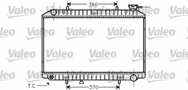 Valeo 734426 Radiator, engine cooling 734426: Buy near me in Poland at 2407.PL - Good price!