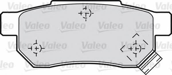 Valeo 598053 Гальмівні колодки, комплект 598053: Приваблива ціна - Купити у Польщі на 2407.PL!