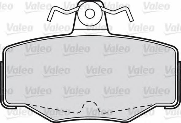 Valeo 598057 Brake Pad Set, disc brake 598057: Buy near me in Poland at 2407.PL - Good price!