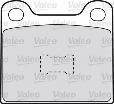 Valeo 598099 Brake Pad Set, disc brake 598099: Buy near me in Poland at 2407.PL - Good price!