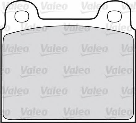 Valeo 598106 Brake Pad Set, disc brake 598106: Buy near me in Poland at 2407.PL - Good price!