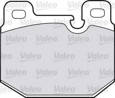 Valeo 598108 Brake Pad Set, disc brake 598108: Buy near me in Poland at 2407.PL - Good price!