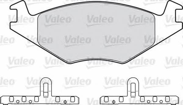 Valeo 598127 Тормозные колодки дисковые, комплект 598127: Отличная цена - Купить в Польше на 2407.PL!