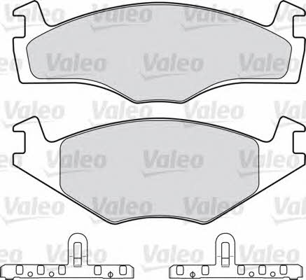 Valeo 598128 Гальмівні колодки, комплект 598128: Купити у Польщі - Добра ціна на 2407.PL!