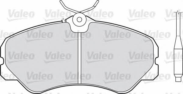 Valeo 598138 Тормозные колодки дисковые, комплект 598138: Отличная цена - Купить в Польше на 2407.PL!