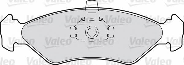 Valeo 598171 Brake Pad Set, disc brake 598171: Buy near me in Poland at 2407.PL - Good price!