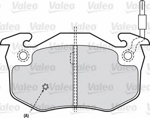 

klocki hamulcowe, zestaw 598177 Valeo