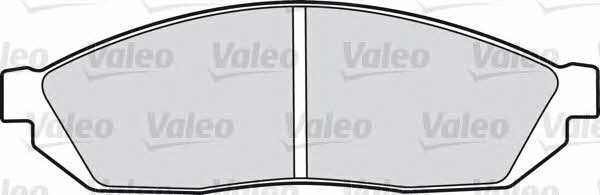 Valeo 598185 Brake Pad Set, disc brake 598185: Buy near me in Poland at 2407.PL - Good price!