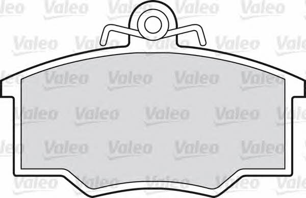 Valeo 598205 Гальмівні колодки, комплект 598205: Приваблива ціна - Купити у Польщі на 2407.PL!