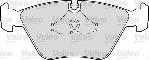 Valeo 598231 Brake Pad Set, disc brake 598231: Buy near me in Poland at 2407.PL - Good price!