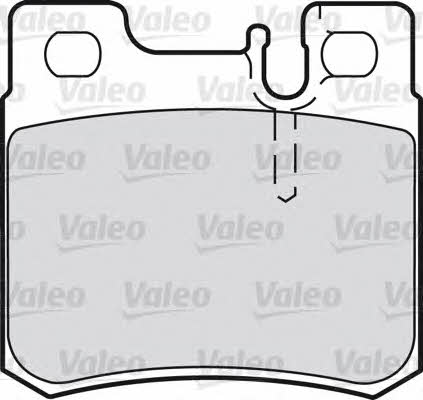 Valeo 598272 Brake Pad Set, disc brake 598272: Buy near me in Poland at 2407.PL - Good price!