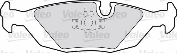 Valeo 598291 Brake Pad Set, disc brake 598291: Buy near me in Poland at 2407.PL - Good price!