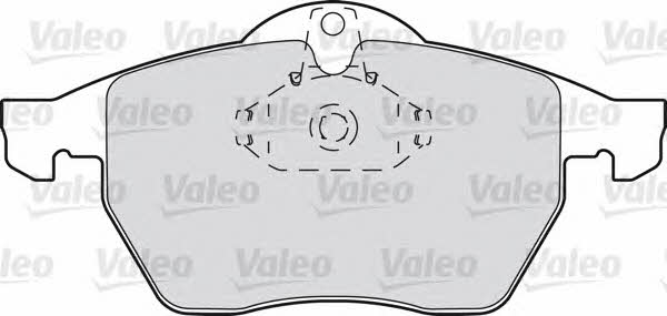 Valeo 598305 Brake Pad Set, disc brake 598305: Buy near me in Poland at 2407.PL - Good price!