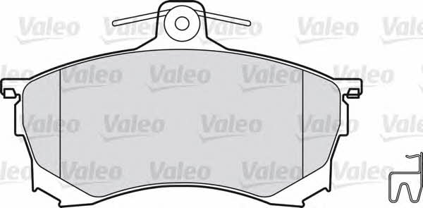 Valeo 598320 Тормозные колодки дисковые, комплект 598320: Купить в Польше - Отличная цена на 2407.PL!