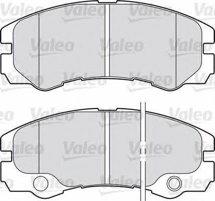 Valeo 598323 Тормозные колодки дисковые, комплект 598323: Отличная цена - Купить в Польше на 2407.PL!