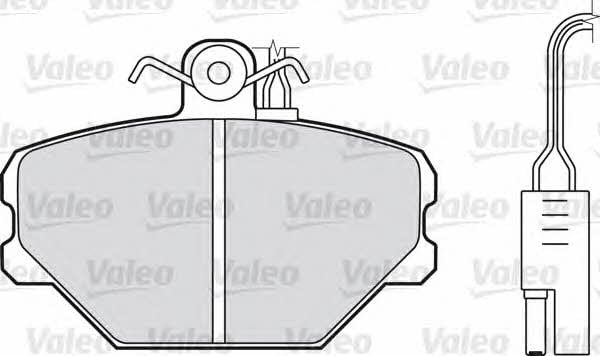 Valeo 598336 Brake Pad Set, disc brake 598336: Buy near me in Poland at 2407.PL - Good price!
