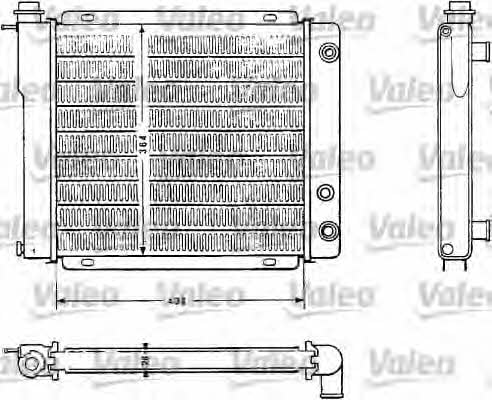 Valeo 810882 Radiator, engine cooling 810882: Buy near me in Poland at 2407.PL - Good price!