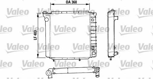 Valeo 810934 Радиатор охлаждения двигателя 810934: Отличная цена - Купить в Польше на 2407.PL!