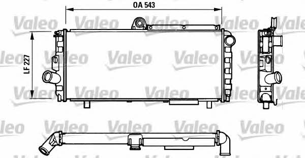 Valeo 810948 Радиатор охлаждения двигателя 810948: Отличная цена - Купить в Польше на 2407.PL!