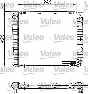 Valeo 810968 Радиатор охлаждения двигателя 810968: Отличная цена - Купить в Польше на 2407.PL!